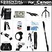 Essential Accessory Kit For Canon EOS Rebel T3i, T2i Digital SLR Camera Includes Extended (1500Mah) Replacement LP-E8 Battery + AC/DC Charger + Case + Mini HDMI Cable + Remote Switch + 57