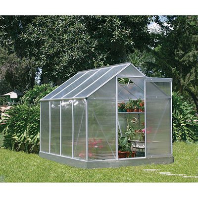Poly-Tex Multi-Line Greenhouse - 8ft.L x 6ft.W, Model# HG4008