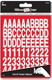 The Hillman Group 847215 1-Inch Die-Cut Letters/Numbers Kit, White