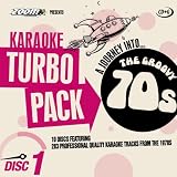 Zoom Karaoke CD+G Turbo Pack - 1970s/Seventies - 10 Discs [Card Wallets]