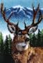 Caron Classics CC0102 20-Inch by 30-Inch Latch-Hook Kit, Deer