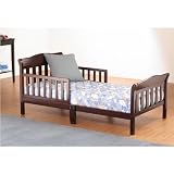 Riley Toddler Bed (Espresso) (53.9"H x 29.35"W x 24.8"D)