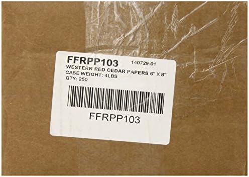 Fire &amp; Flavor Cedar Papers, 250 Count
