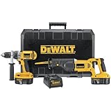 DEWALT DC987CA 18-Volt Ni-Cad Cordless 2-Tool Combo Kit