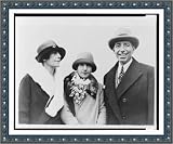 Historic Print (L): Pierre Cartier, jeweler, wife & daughter by Olde Yankee Map and Photo Shoppe