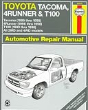  : Toyota Tacoma, 4Runner & T100 Automotive Repair Manual: Models Covered 2Wd and 4Wd Toyota Tacoma (1995 Thru 1998), 4Runner (1996 Thru 1998) and T100 (1993 ... (Haynes Automotive Repair Manual Series)