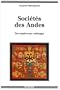 societes des andes. des empires aux voisinages