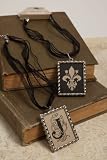 New Orleans Monogram Pendant Necklaces