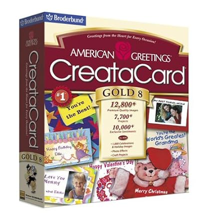 American Greetings Creatacard Gold 8  [OLD VERSION]