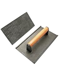 BISS: Commercial Grade Cast Iron Steak Weight, Burger Press, 9.5 by 5.75-Inch - Foodservice Essentials