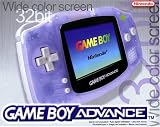 Game Boy Advance Konsole Clear Blue