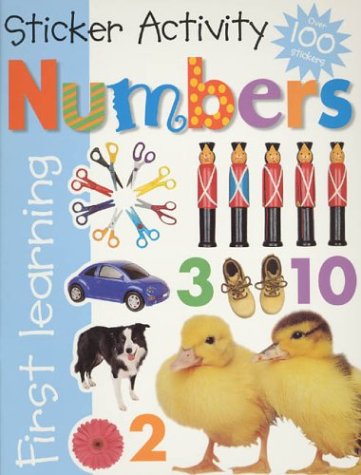 Sticker Activity Numbers (First Learning Sticker 