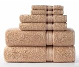 Ultra Soft Oversized Bath Towel 30x54 Harvest Gold - 100% Pure Luxury 650 gram Cotton with Rayon band - Oversized large crisp and highly absorbent ideal for every day use