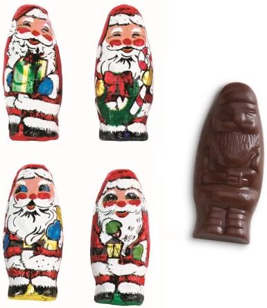 SANTA Chocolate Wrapped (1 pound bag)