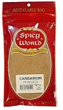 Spicy World Cardamom Powder, 7-Ounce Pouch