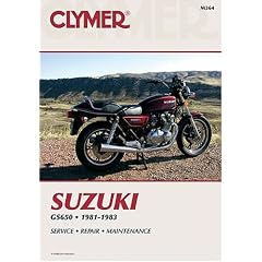 Suzuki GS650 Fours, 1981-83: Clymer Workshop Manual