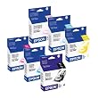 Epson T048 (T048120-T048620) OEM Genuine Inkjet/Ink Cartridges Combo for Epson Stylus Photo Inkjet Printers, Pack of 6