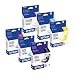 Epson T048 (T048120-T048620) OEM Genuine Inkjet/Ink Cartridges Combo for Epson Stylus Photo Inkjet Printers, Pack of 6