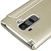 LG G4 Stylus G Stylo Case Cover+Touch-U Holder , NILLKIN Sparkle Window View Sleep / Wake PU Leather Flip Cover Case for LG G4 Stylus G Stylo (Not for LG G4) , with original Nillkin retail box (Golden)
