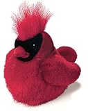 PLUSH BIRD 5in NORTHERN CARDINAL