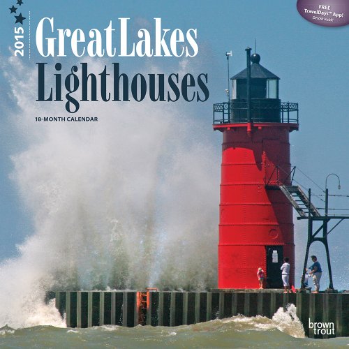 Lighthouses, Great Lakes 2015 Square 12x12 (Multilingual Edition)