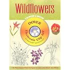 Wildflowers CD-ROM and Book (Dover Electronic Clip Art) by Dover