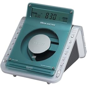 Sony ICF-CD855VSIL TV/Weather/FM/AM 4 Band CD Clock Radio