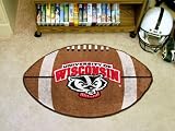 University of Wisconsin Badgers Football Floor Rug Mat