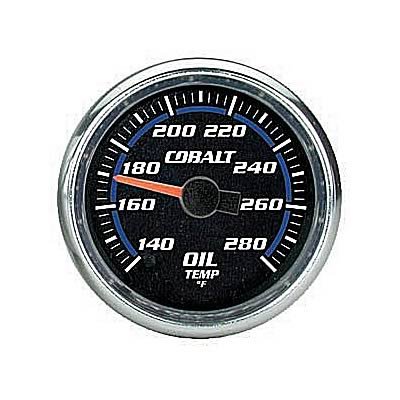 Auto Meter 6156 Cobalt Full Sweep Electric Oil Temperature Gauge