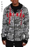 EMINEM HOODIES - EMINEM HOODY - BAD MEETS EVIL MENS HOODY - LIGHTWEIGHT 'ALL SEASON' ZIP UP HOODIES