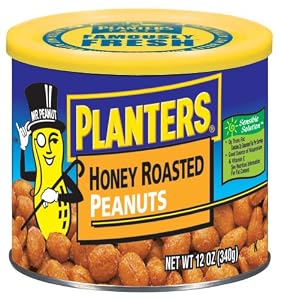 Planters Honey Roasted Peanuts 12 oz