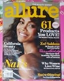 Allure June 2013 Zoe Saldana
