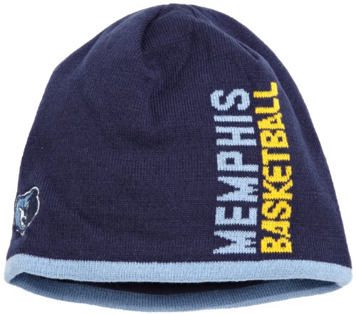 NBA Men's Authentic Team Knit Hat - Ke98Z, Memphis Grizzlies, One Size , Memphis Grizzlies , Dark Navy