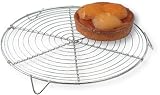 World Cuisine 47098-22 Round Tinned Cooling Rack-Dia. 7 7/8