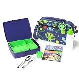 Laptop Lunch B630 Bento System 2.0, Blue/Lime Alien