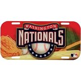 Washington Nationals - Field High Def License Plate MLB Pro Baseball