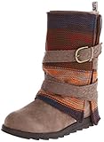 Muk Luks Women's Nikki Belt Wrapped Boot, Medium Beige, 7 M US