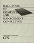 Handbook of Computer and Management Consulting: Strategies for Increasing Profits