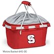North Carolina State Wolfpack Lightweight Insulated Metro Picnic Basket - Red w/Digital Print