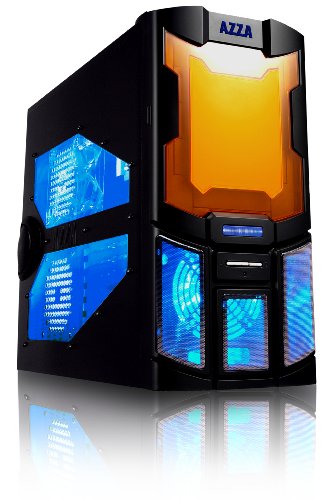AZZA Spartan 101 CSAZ-101  Mid-Tower Case Black