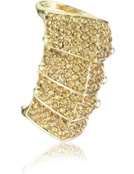 RAIN Gold-Tone Knuckle Ring, Size 6