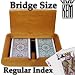 Search : Kem Arrow Green/Brown Narrow Regular 100% Plastic Playing Cards in Wooden Box
