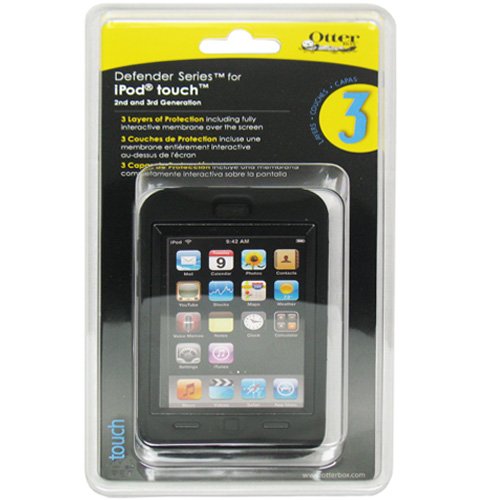 OtterBox Defender Series Case for iPod touch 2nd Gen and 3rd Gen (Black)