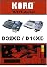 Korg D32XD & D16XD DVD Video Tutorial Manual Help Image