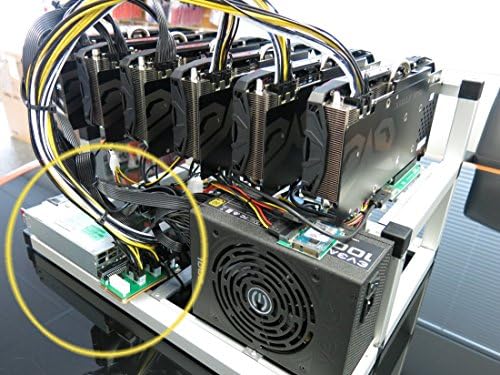 (4) 16 AWG 6 Pin PCIe Power Supply Cable for GPU Video Card ETH Ethereum Mining 4 Pack