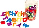 Learning Resources - Jumbo Magnetic Spanish Letters, Set of 60