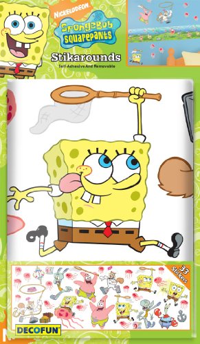 Fine Decor Wallcoverings Ltd Decofun Spongebob Stikarounds Wandsticker