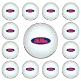 Mississippi Rebels - Ole Miss Team Logo Golf Ball Dozen Pack - Golf