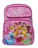 NEW Princess Backpack; Featuring New Princess Tiana, Cinderella, Ariel, Jasmine, Bell, and Sleeping Beauty; Back To School Licensed Backpack, Great Gift Idea