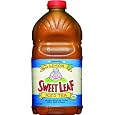 Sweet Leaf Tea, Lemon Iced Tea, 64-Ounce Bottles (Pack of 8)